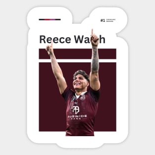 Reece Walsh Maroons Sticker